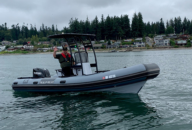 Tulalip Fish & Wildlife patrols Tulalip's usual and accustomed fishing and hunting areas.