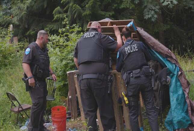 Tulalip Tribal Police Department Homeless Check